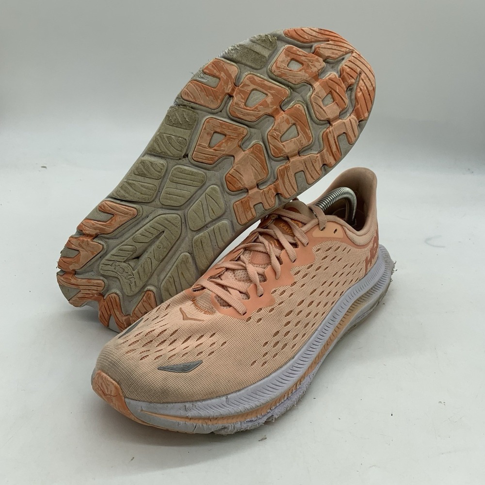 Hoka Kawana Shoes Womens 10.5 B "Peach Parfait" Running Support Lace Up Active